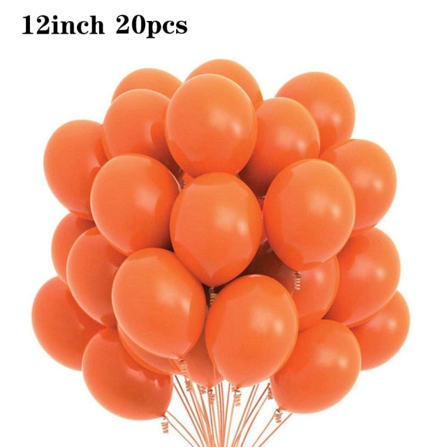 Pumpkin Ghost Balloons Halloween Decorations Spider