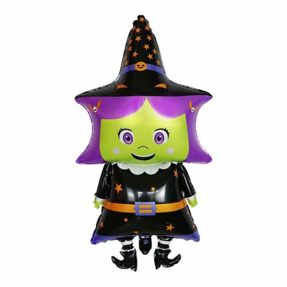 Halloween Dancing Skeletons Foil Party Balloons