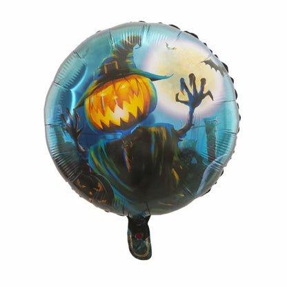Halloween Dancing Skeletons Foil Party Balloons