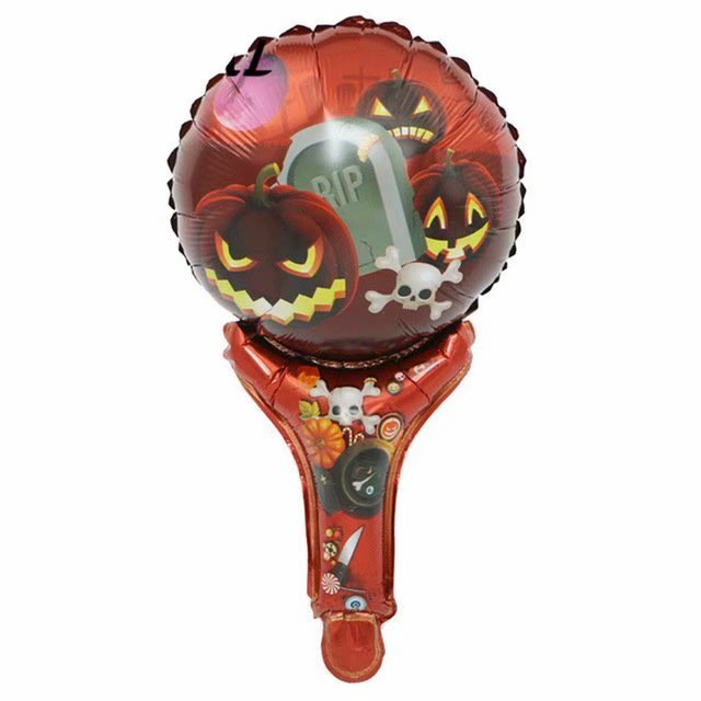 Halloween Dancing Skeletons Foil Party Balloons