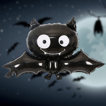 Black Vampire Halloween Foil Balloon