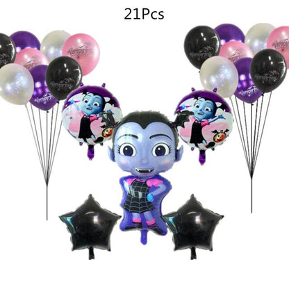 Cartoon Vampire Balloon Set For Halloween