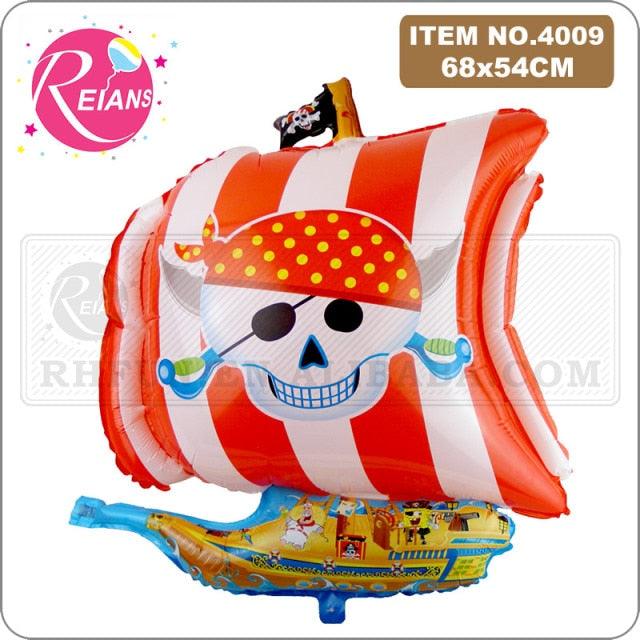 Scary Cartoon Skull Corsair Balloon