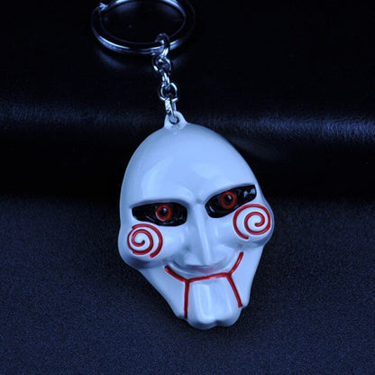 Horror Movie Saw Jigsaw Killer Billy Doll Mask