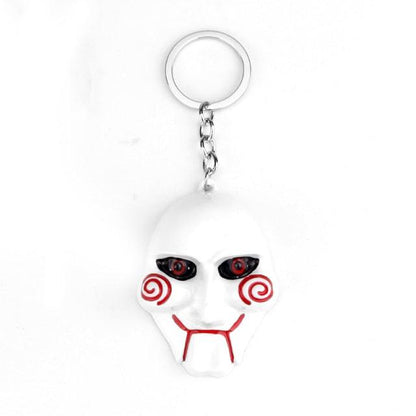 Horror Movie Saw Mask Keychain