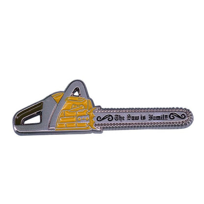 The Texas Chainsaw - Saw Scary Killer Enamel Pin Brooch