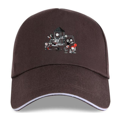 Theme Park Jason Clown Saw Halloween American Horror Cap