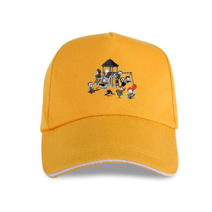 Theme Park Jason Clown Saw Halloween American Horror Cap