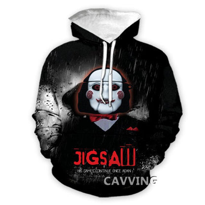 Scary Saw Movie Hoodie