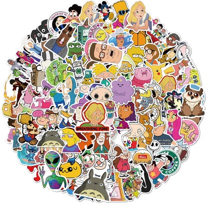 Scary Animated Movie Character Sticker