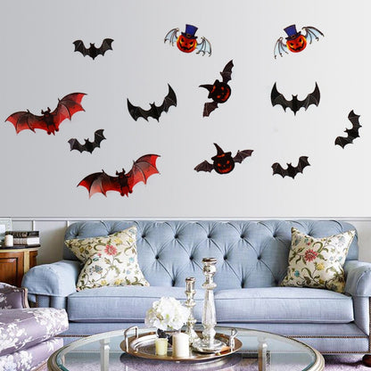 New PVC Pumpkin Wall Stickers For Halloween