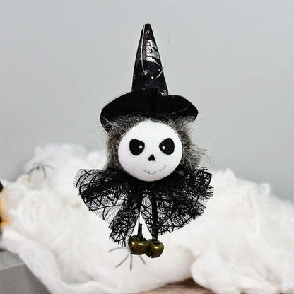 Cute Halloween Pumpkin Witch Ghost Cat Doll Toy