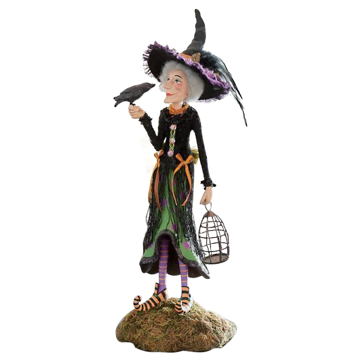 Mini Resin Witch Figurine