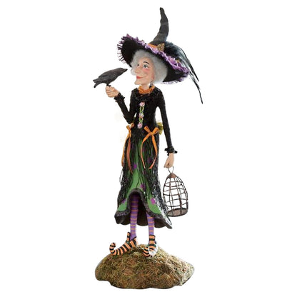 Mini Resin Witch Figurine