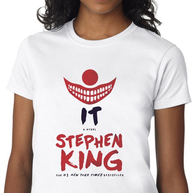 Horror IT Movie T Shirt Women Stephen King