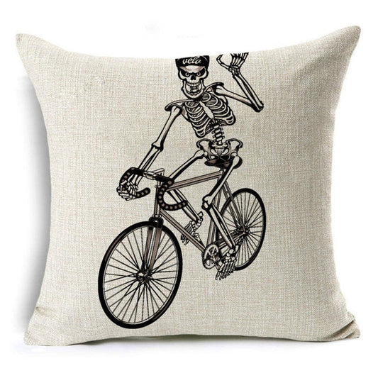Cartoon Printed Cushion Cover For Halloween