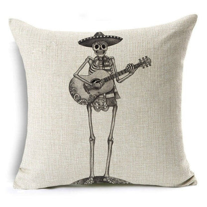 Cartoon Printed Cushion Cover For Halloween