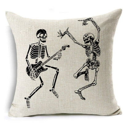 Cartoon Printed Cushion Cover For Halloween