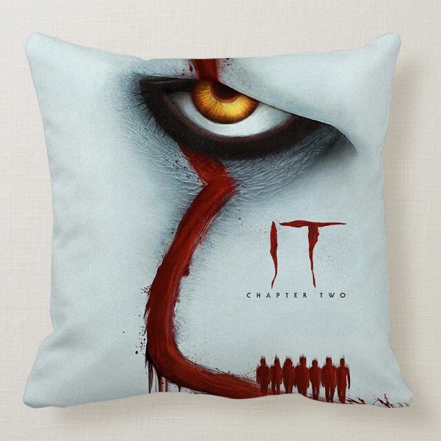 IT Horror Movie Themed Pillow Case