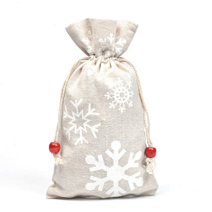 Gift Bag Pocket Cartoon Snowflake Halloween Candy Bag
