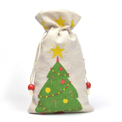 Gift Bag Pocket Cartoon Snowflake Halloween Candy Bag