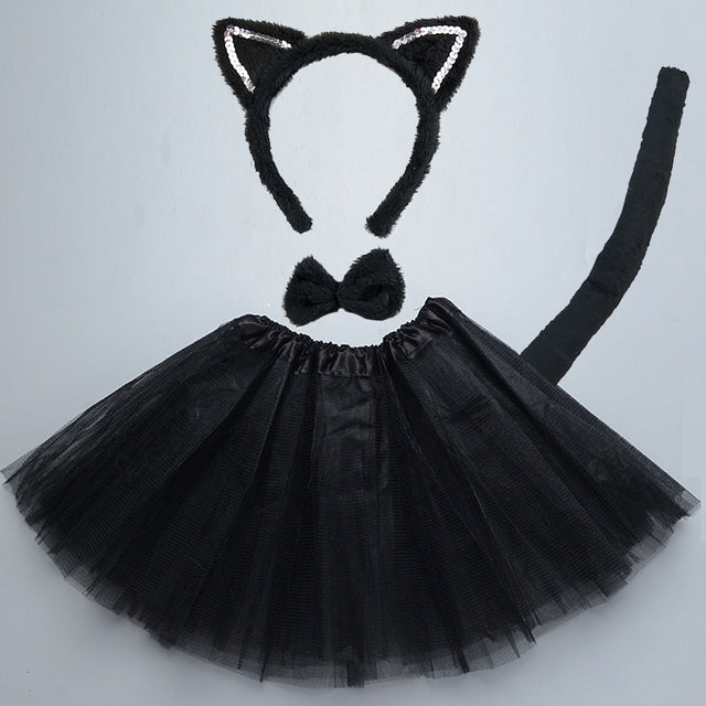 Cute Cat Costume For Halloween