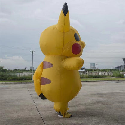 Yellow Inflatable Pokemon Costume For Kids