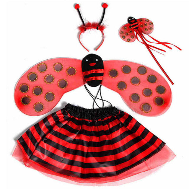 Princess Bee Halloween Costume With Wings