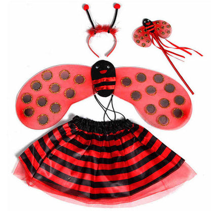 Princess Bee Halloween Costume With Wings