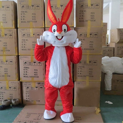 Cute Tiger Mascot Cartoon Doll Cosplay Costume