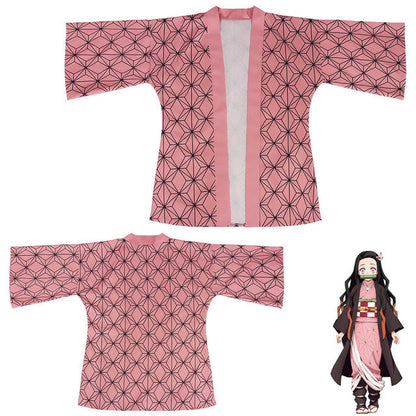 Demon Tanjiro Kamado Cosplay Cape Costume