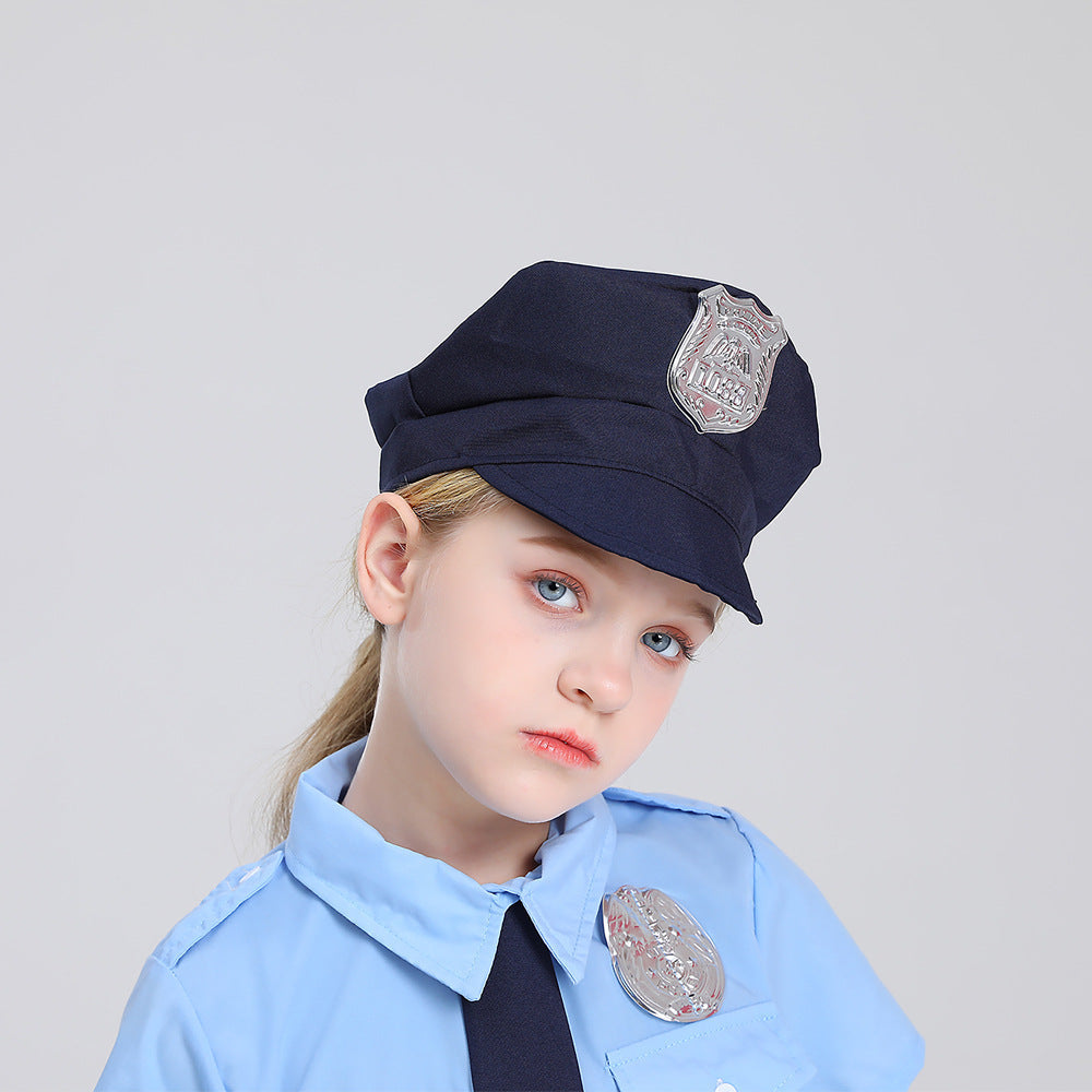 Cute Police Costume For Girls