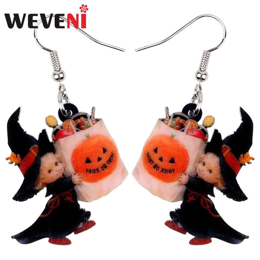 Cute Angel Drop Earrings