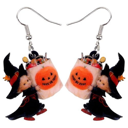 Cute Angel Drop Earrings