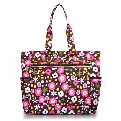 Large Capacity Floral Handbag