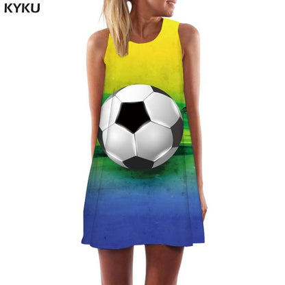 Skull Dress Women Band Party Music Metal Beach