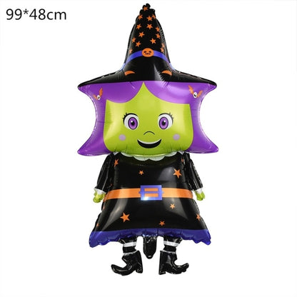 Halloween Pumpkin Ghost Balloons Decoration
