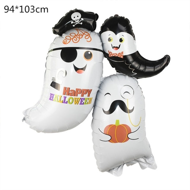 Halloween Pumpkin Ghost Balloons Decoration