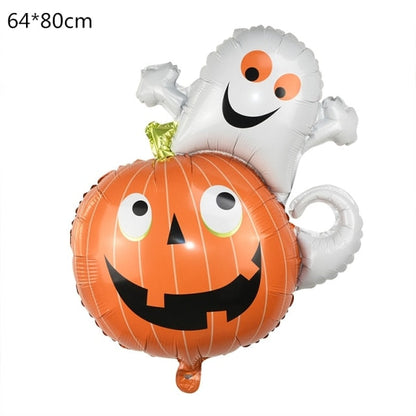 Halloween Pumpkin Ghost Balloons Decoration