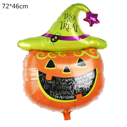 Halloween Pumpkin Ghost Balloons Decoration