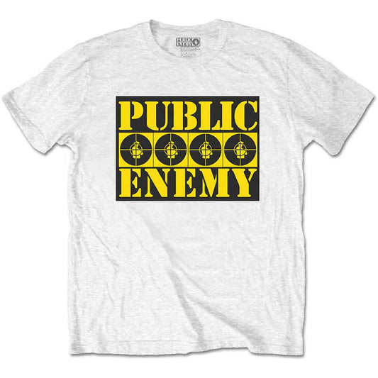 Public Enemy Four Logos Mens T Shirt