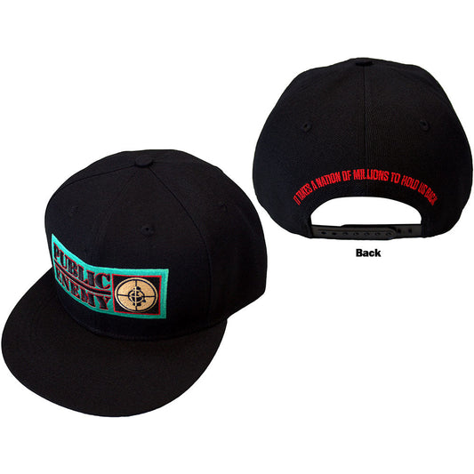 Public Enemy It Takes A Nation Hat Black