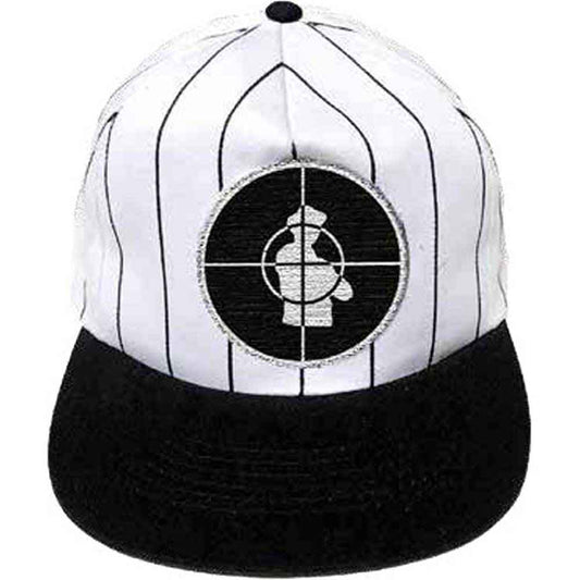 Public Enemy Solid Target Hat Black, White