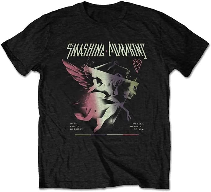 Smashing Pumpkins Shiny and Oh So Bright Mens T Shirt Black