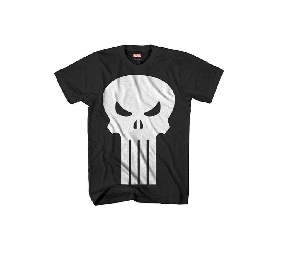 Punisher Movie Skull Logo T Shirt