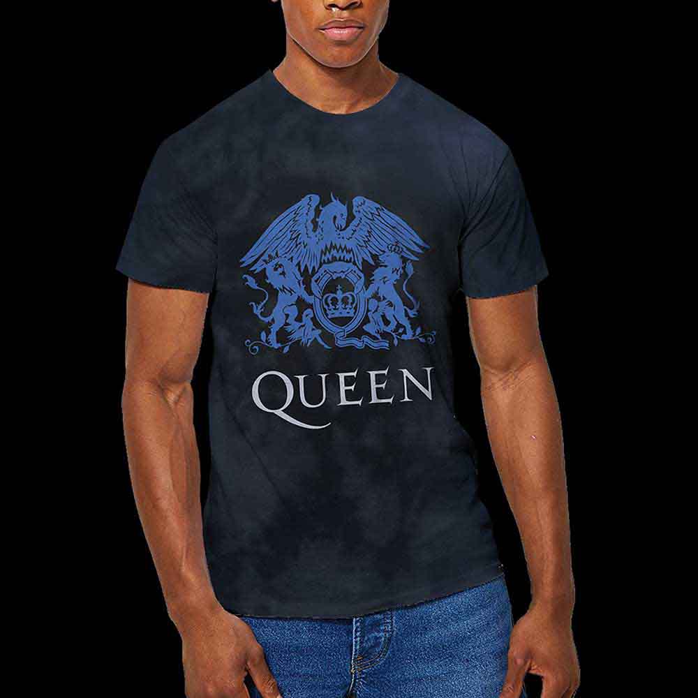 Queen Blue Crest Mens T Shirt