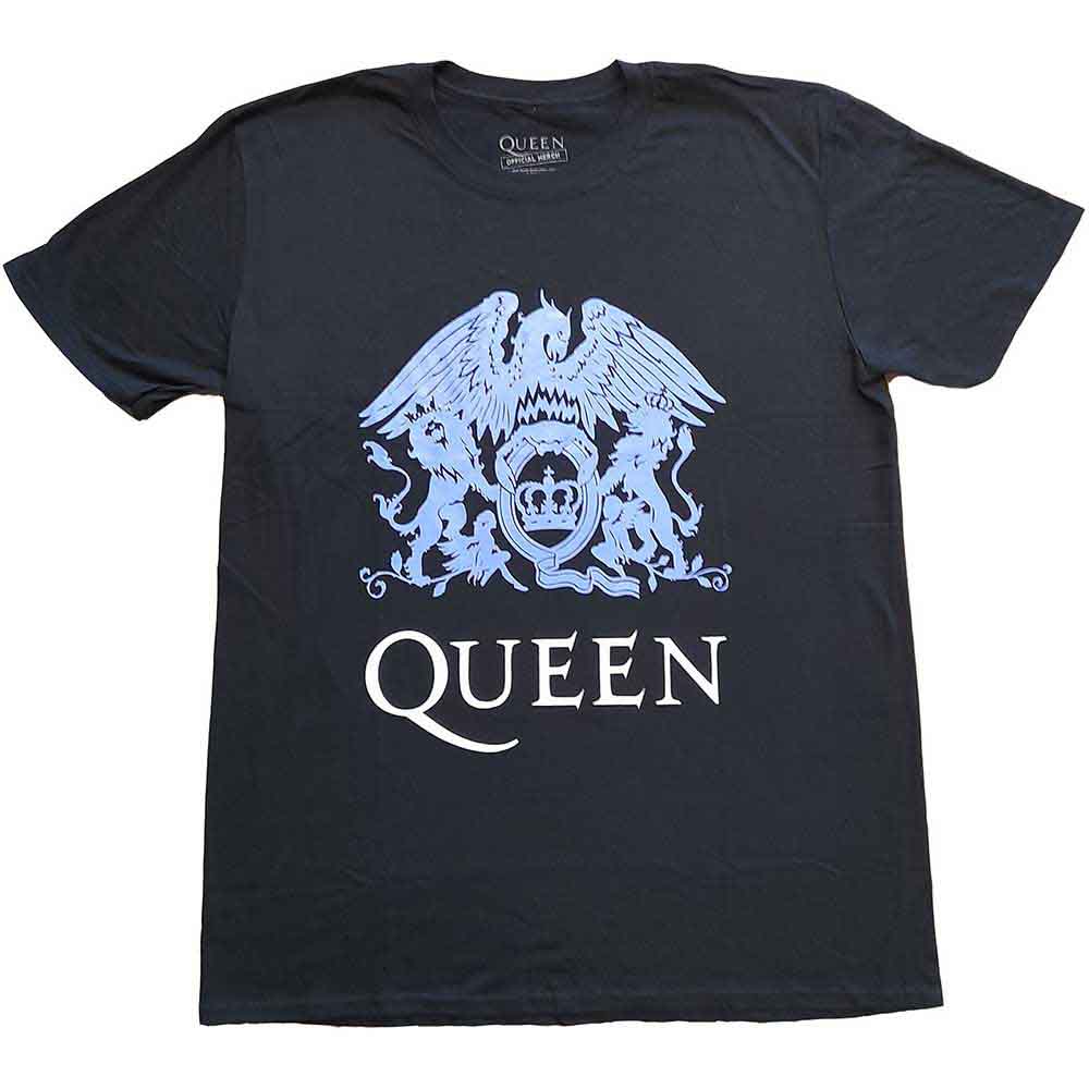 Queen Blue Crest Mens T Shirt
