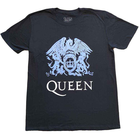 Queen Blue Crest Mens T Shirt