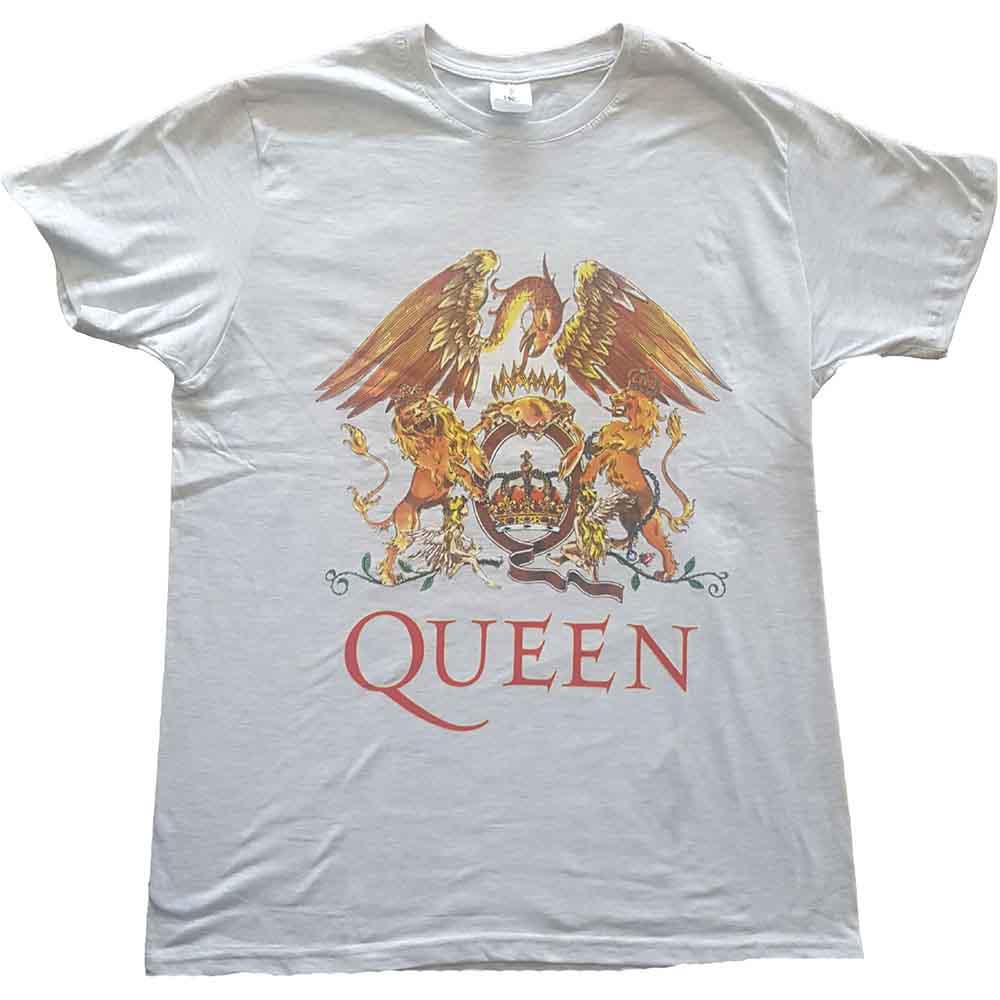 Queen Classic Crest Mens T Shirt