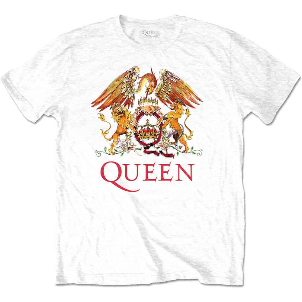 Queen Classic Crest Mens T Shirt